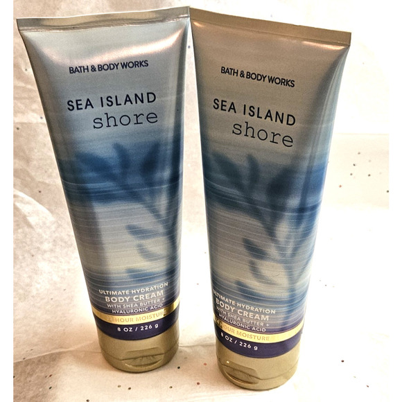 2 Bath & Body Works Sea Island Shore Body Cream Ultimate Hydration Body Cream - Picture 7 of 7